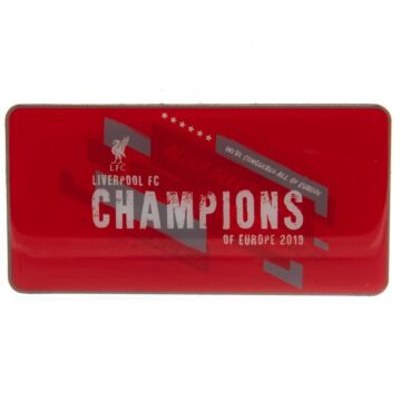 Liverpool Fc Champions Of Europe Fridge Magnet