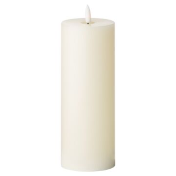 Luxe Collection Natural Glow 3" X 8" Led Ivory Candle