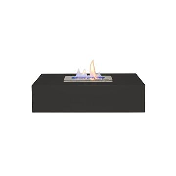 Sureflame Piccolo Freestanding Bio Ethanol Fire In Black