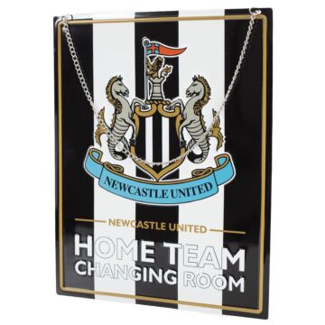 Newcastle United Fc Home Team Garden Sign