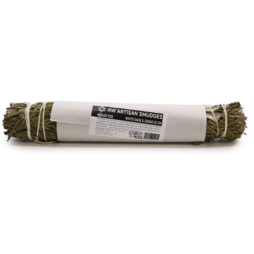Smudge Stick - White Sage & Cedar 22 Cm