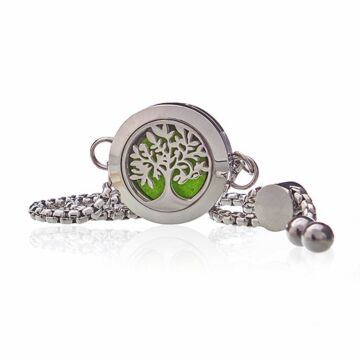 Aromatherapy Jewellery Chain Bracelet - Tree Of Life - 20mm