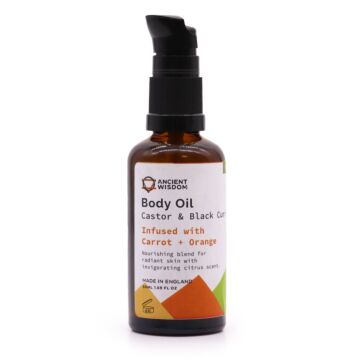 Organic Body Oil 50ml - Carrot & Orange