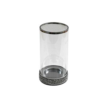 Large Sparkly Pillar Candle Holder