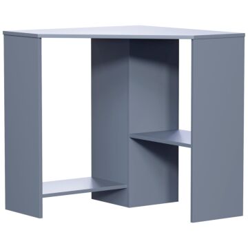 Vida Designs Hetton Corner Computer Desk, Grey