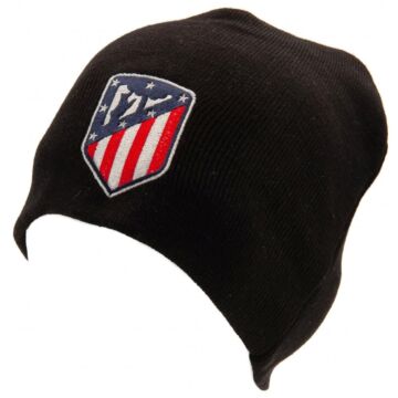 Atletico Madrid Fc Black Beanie