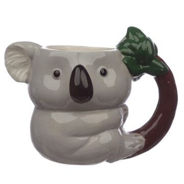 Fun Ceramic Koala Shaped Mug