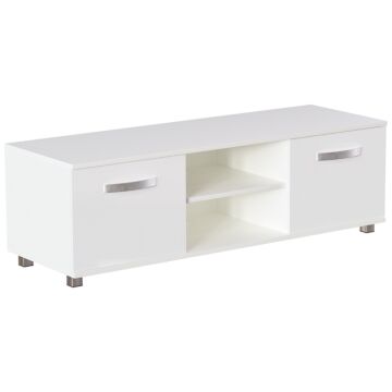 Cosmo 2 Door Tv Unit, 120cm, White