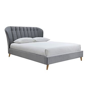 Elm Small Double Bed Grey