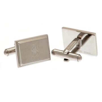 Liverpool Fc Stainless Steel Liverbird Cufflinks