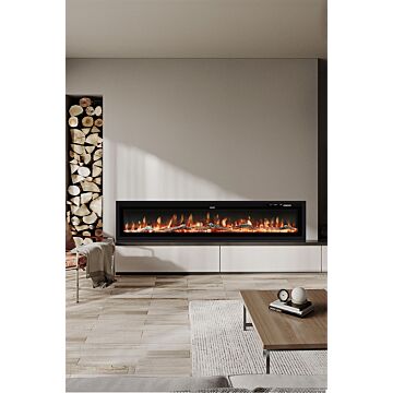 70 Inch Electric Fireplace With Remote 12 Flame Colours 1800w