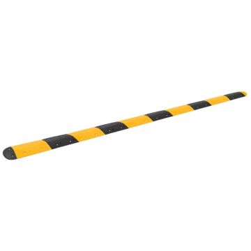 Vidaxl Speed Hump Yellow&black 517x32.5x4 Cm Rubber
