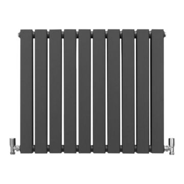Designer Flat Panel Radiators Anthracite Grey 600mm X 700mm