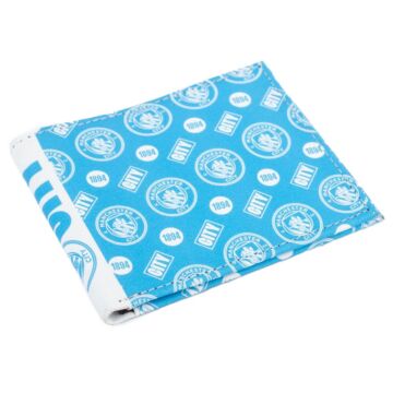 Manchester City Fc Coloured Icon Wallet