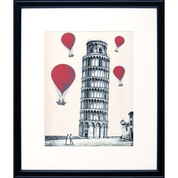 Red Hot Air Balloons & Iconic Buildings Iii