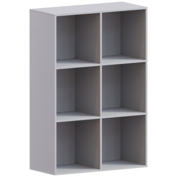 Vida Designs Durham 2x3 Cube Storage Unit, Grey