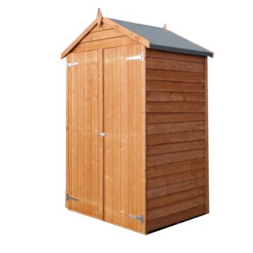 Overlap Double Door Shed 3 X 4