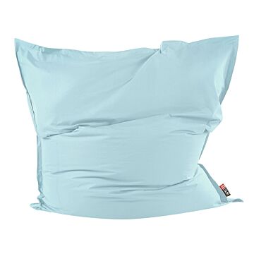 Cover For Large Bean Bag Light Blue Nylon 180 X 230 Cm Lounger With Zip Velcro Giant Beanbag Beliani