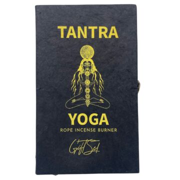 Rope Incense And Silver Plated Holder Set - Tantra Yoga