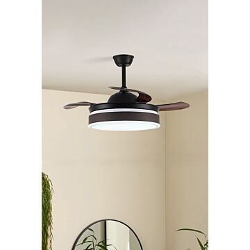 Modern Style Indoor Round Fan Ceiling Light