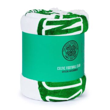 Celtic Fc Sherpa Fleece Blanket