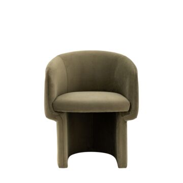 Holm Dining Chair Moss Green 640x630x750mm