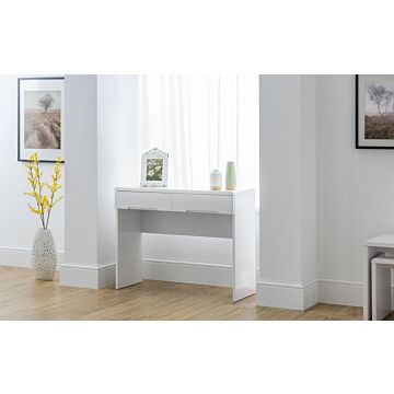 Manhattan Dressing Table With 2 Drawers- White