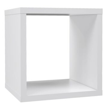 Mauro Singular Storage Unit In White High Gloss/white