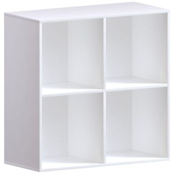 Durham 2x2 Cube Storage Unit, White