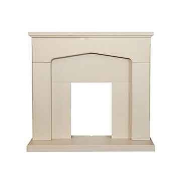 Adam Cotswold Fireplace In Stone Effect, 48 Inch