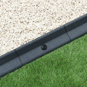 Flexible Lawn Edging Grey 1.2m X 12