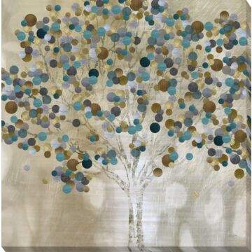 A Teal Tree By Katrina Craven