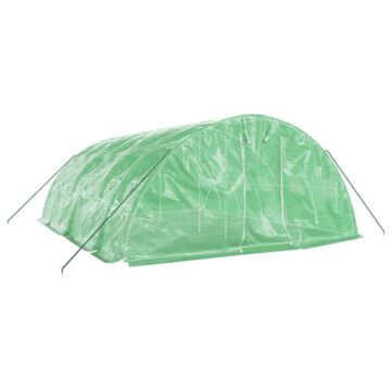 Vidaxl Greenhouse With Steel Frame Green 30 M² 6x5x2.3 M