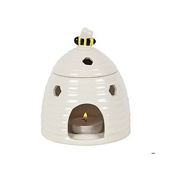 White Beehive Oil Burner