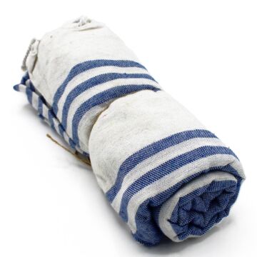 Hamman Spa Towel - Ocean Blue - 90x170cm
