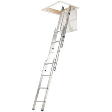 Loft Ladder 3 Section With Handrail - 76003