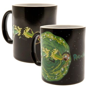 Rick And Morty Heat Changing Mug Portal