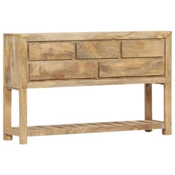 Vidaxl Sideboard 120x30x75 Cm Solid Mango Wood