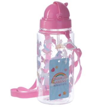 Unicorn Rainbow Design 450ml Children's Water Bottle