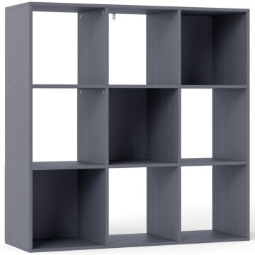Homcom Nine-cube Storage Shelf - Grey
