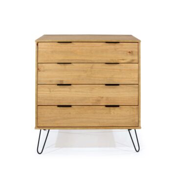 Augusta Pine 4 Drawer Chest Of Drawers