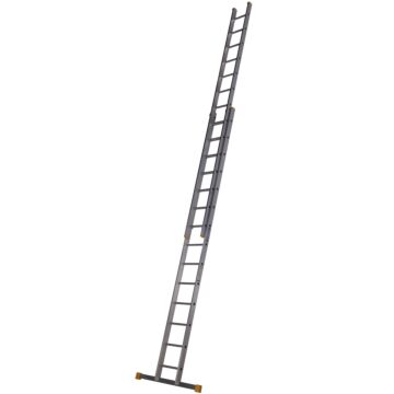 D Rung Extension Ladder 4.09m Double - 7224118