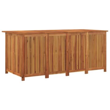 Vidaxl Garden Storage Box 175x80x75 Cm Solid Wood Acacia