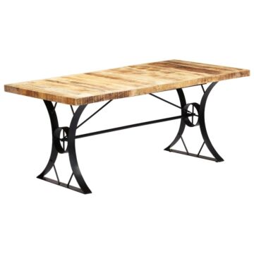 Vidaxl Dining Table 180x90x76 Cm Solid Mango Wood