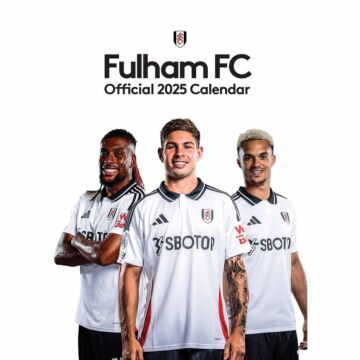 Fulham Fc A3 Calendar 2025