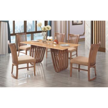 Aurora Dining Chair Solid Wood Frame Hc07