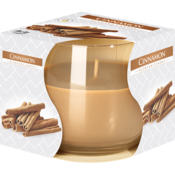 Scented Glass Jar Candle - Cinnamon