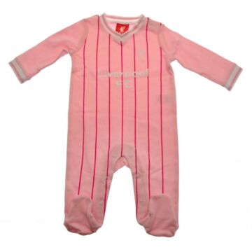 Liverpool Fc Sleepsuit 6/9 Mths Pk