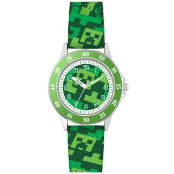 Minecraft Junior Time Teacher Watch Creeper