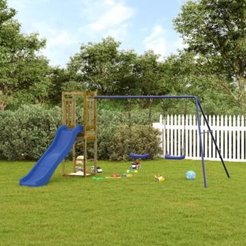 Vidaxl Outdoor Playset Impregnated Wood Pine